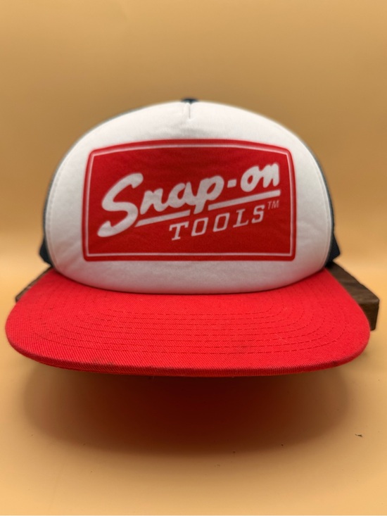 Snap-on Other - Snap-On Tools Trucker Hat Red White Blue Mesh Snapback Official Licensed 2012